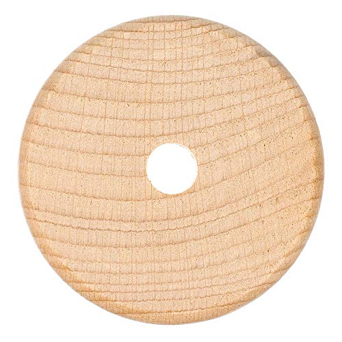 Natural Unfinished Wooden Disc Beads in 3 Inches – DIY Arts and Crafts Projects and More West Coast Paracord
