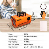 VEVOR Tumbler Heat Press Machine - Mug Press Machine for 20oz-30oz Straight Sublimation Blanks Skinny Tumbler, 11-16oz Mug Press with Sublimation VEVOR