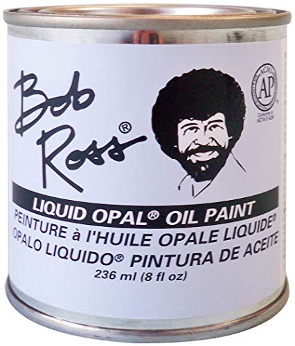 Bob Ross R6239 Ross Liquid Opal 8OZ Oil Paint, 236-Ml, Multicolor - WoodArtSupply