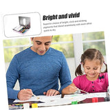 NUOBESTY 4 Sets Gouache Major Wooden Art Supplies Travel NUOBESTY