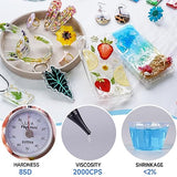 LET'S RESIN UV Resin,200g Low Viscosity Crystal Clear Ultraviolet Thin Epoxy Resin, Quick-Curing&Low Shrinkage UV Resin Kit for Crafts, Jewelry LET'S RESIN