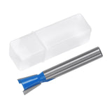 HARFINGTON Dovetail Router Bit 1/4" Shank 3/8" Dia Tungsten Carbide 8 Degree Dovetail Joint Joinery Bit for Drawer Cabinet Box Joints Making HARFINGTON