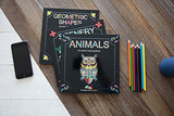 Adult Coloring Books Set - 3 for Grownups 120 Unique Animals, Scenery & Mandalas Designs. Adults Relaxation. Creatively Calm Studios