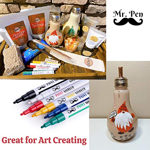 Mr. Pen- Paint Markers, 6 Pack, Paint Pens, Fine Point Markers, Permanent Markers Assorted Colors, Fine Tip Permanent Markers, Permanent Markers Fine