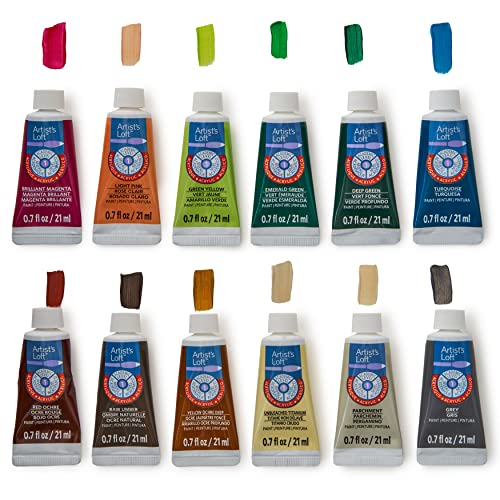 Artist's Loft Acrylic Paint Tube Set, 48 Count - WoodArtSupply