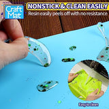 LEOBRO Silicone Mat, 3 PCS Silicone Mats for Crafts, Playdough Mat, Silicone Craft Mat for Resin Molds, Clay Mat, Nonstick Silicone Sheet Mat for LEOBRO