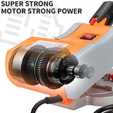 Benchtop Cut-Off Saw Miniature Compound-Cutting - SI FANG Mini Miter Cut-Off Chop Saw for Metal Wood Plastic Crafts Making Carbon Arrow Shafts SI FANG