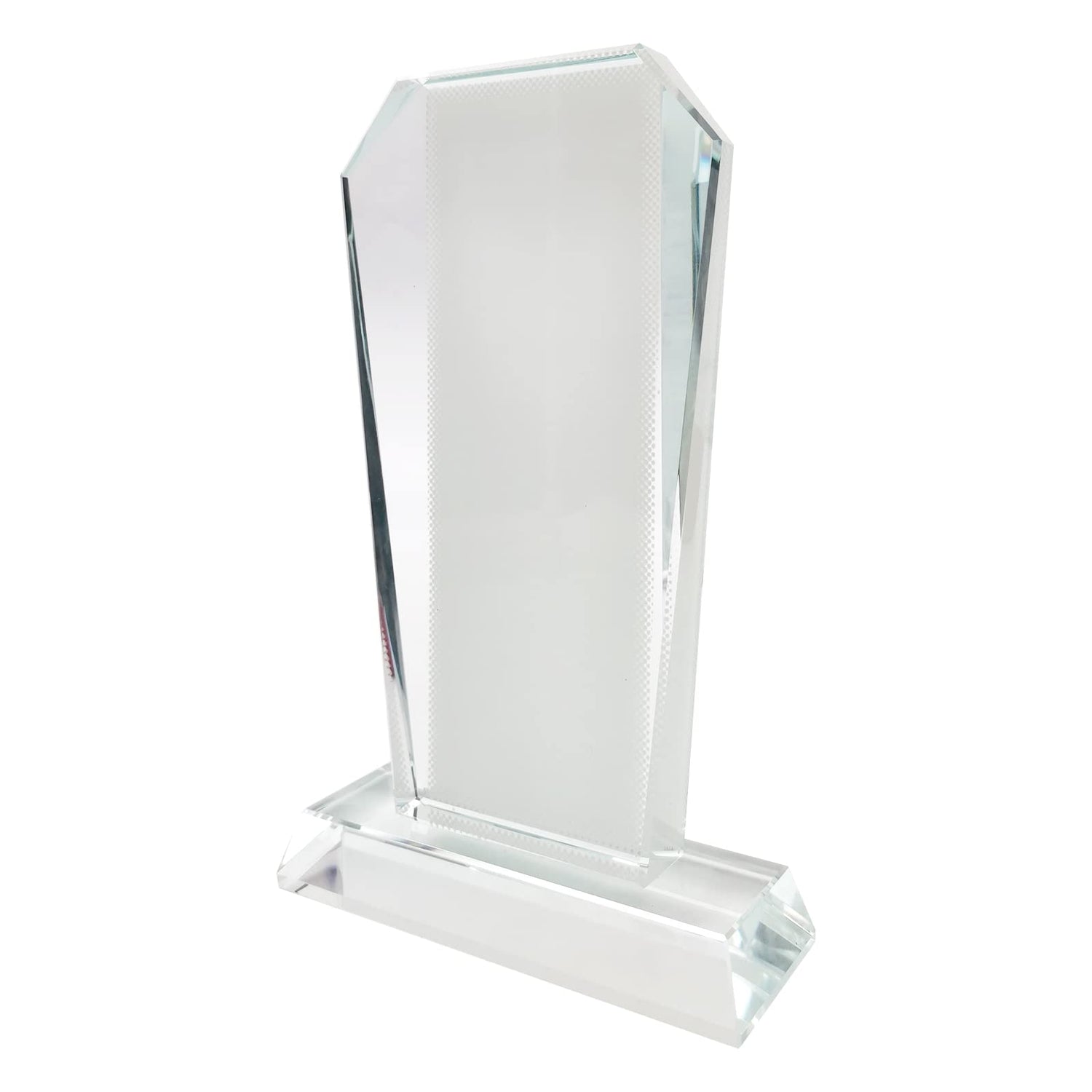 Ismosm Sublimation Blanks Products Crystal Plaque Blank Tabletop Decor Decorative Signs Award Plaque Custom Photo Picture Frame DIY Gifts with Gift Ismosm