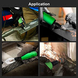 DOTOOL 1/4" Air Die Grinder Kit Straight Pneumatic 28000 RPM Rear Exhaust Polisher with 1/4"(6MM) and 1/8"(3MM) Collets Mini and Compact Size, DOTOOL