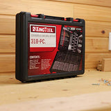 KingTool Drilling and Driving Accessory Kit (KingTool 318-Pieces Screwdriver and Drill Bit Set) KINGTOOL