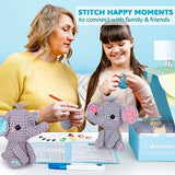 CROCHETTA Crochet Kit for Beginners, Beginner Crochet Starter Kit with Step-by-Step Video Tutorials, Learn to Crochet Kits for Adults Kids, DIY CROCHETTA