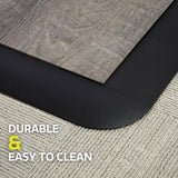 Big Floors Male Transition Edge Kit, Durable Interlocking Modular Garage Floor Edging, Compatible with RaceDeck, GarageTrac and GarageDeck Products, Big Floors