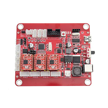 RATTMMOTOR CNC Controller Board 3 Axis GRBL USB Port CNC Router Engraving Machine Control Board for DIY Mini CNC Wood Router Machine CNC 1310, 1610 RATTMMOTOR