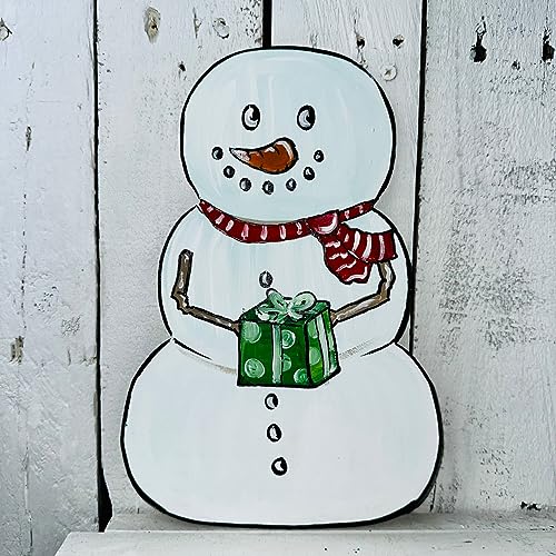 Snowman OR Pumpkin Stack Without stem, Reversible Shape, Fall Shape, Winter Shape, Unfinished Cutout, Build-A-Cross Build-A-Cross