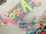 RoseArt Premium 100ct Gel Pen Set Great for Artists, Teachers, Students Featuring Classic, Neon, Pastel, Glitter, Metallic, Neon Glitter and Swirled RoseArt