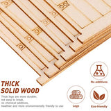 VOSAREA 50PCS Fairy Theme Mini Doors Wooden Miniature Doors Wood Fairy Garden Doors for Art and Crafting VOSAREA