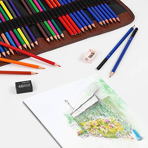 IDOUDOU 48 Drawing pencil Sketching Pencil Set Art Supplies Set, Charcoal Pencils, Color Pencil,Colour Pencil Coloured Pencil Custom Pencil Coloring - WoodArtSupply