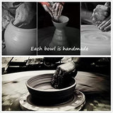 Japanese Ikebana Vase Kit, 2Pcs Ceramic Flower Pot Flower Shallow Container Vase with 2Pcs 1.57inch/40mm Flower Frog and 2-in-1 Flower Frog Needle Eggone