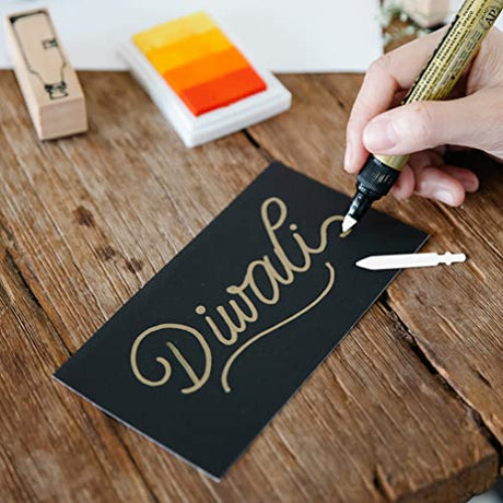 Paint Pen Nibs 20pcs Marker Pen Tips 0.7mm Replacement Pen Nibs for Paint Markers Painting Pens 0.7mm Pen Nibs Tofficu