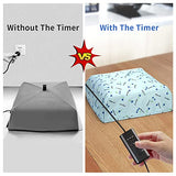 Resin Heating Mat - Quick Dry Resin Curing Machine with Timer Funtion and Thermal Insulation Cover, Silicone Heating Mat for Resin Curing for Epoxy Tshiwort