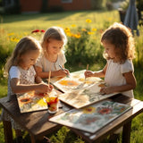 4 Pack 8x10 Inch Canvases for Painting, Blank Canvas Boards for Painting-Gesso Primed Acid-Free 100% Cotton Canvas Panels for Acrylics Oil Watercolor Simetufy