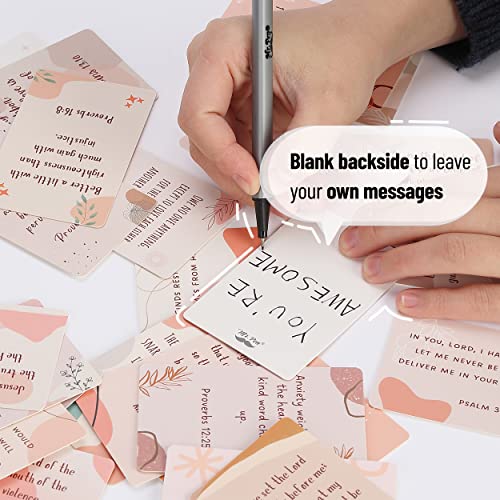Mr. Pen- Prayer Cards, 70 Unique Bible Verse Boho Theme, Mini Scripture Cards for Women and Men, with Verses, Christian Mr. Pen