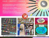 TOOLI-ART Acrylic Paint Markers Paint Pens Special Colors Set For Rock Painting, Canvas, Fabric, Glass, Mugs, Wood, Ceramics, Plastic, Multi-Surface. TOOLI-ART
