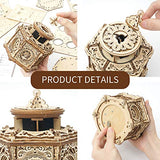 ROKR 3D Wooden Puzzles for Adults Mechanical Music Box-Secret Garden, DIY Rotating Music Box Model Building Kits for Teens, DIY Crafts/Hobbies/Gifts ROKR