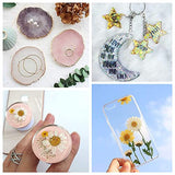 Epoxy Resin, 64OZ Resin Kit, Epoxy Resin Crystal Clear, Not Yellowing and No Bubble Self Leveling Easy Mix 1:1 Casting & Coating for DIY Jewelry Shabebe