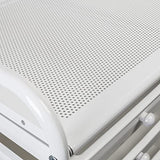 Honey Can Do 15-Drawer Metal Rolling Storage Cart, White CRT-09106 White Honey-Can-Do