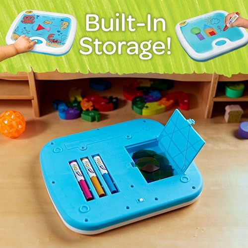 Crayola Light Up Activity Board, Sensory Toy for Toddlers & Kids, Reusable Activity, Washable, Toys & Gifts for Kids, Ages 3+ Crayola