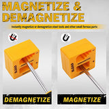 11PCS Screwdriver Set 5 Phillips and 5 Slotted Tips magnetic screwdriver set screw driver work on small screws as well as large. Magnetizer ELEAD