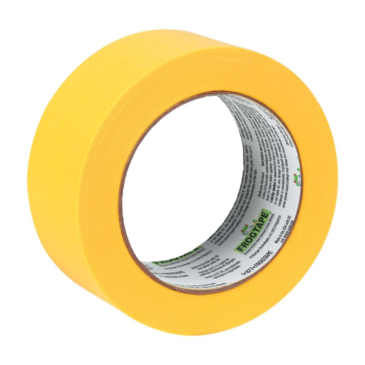 FROGTAPE Delicate Surface Painter's Tape with PaintBlock, 1.88 inch width, Yellow (280222) FROGTAPE