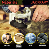 Angle Grinder Wood Carving Disc Set 5 Pack for 4" or 4 1/2" Angle Grinder with 5/8" Arbor, Angle Grinder Attachments, Wood Working Tools and FULLIKES