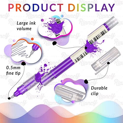 Colored pen rollerball pens fine point smooth writing gel pens 25PCS  Assorted color pens for journaling supplies Sketching Note taking Coloring  Drawing & Detailing Office Art Back to School Supplie - Yahoo