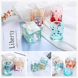 4 Packs Real Natural Dried Flowers for Making Mobile Phone Case Candle Handmade Crafts Epoxy Resin Pendant Necklace Jewelry DIY Accessories,Mixed QUALLON