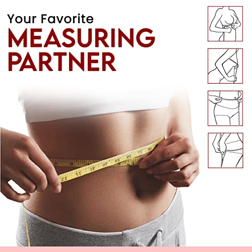 Unitedprime Flexible Tape Measure Pack of 2, Accurate Dual Scale Standard & Metric Measurements Tape,Soft Measuring Tape for Body, Weight Loss Sewing UNITEDPRIME