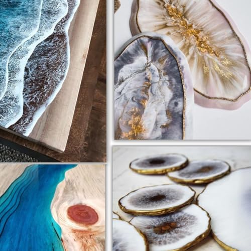 Yipoyilo Mica Powder - 75g Mica Powder for Epoxy Resin - Metallic Color Pigment for Resin, Soap, Bath Bombs, Eye Shadow, Nails, DIY Crafting Projects Yipoyilo