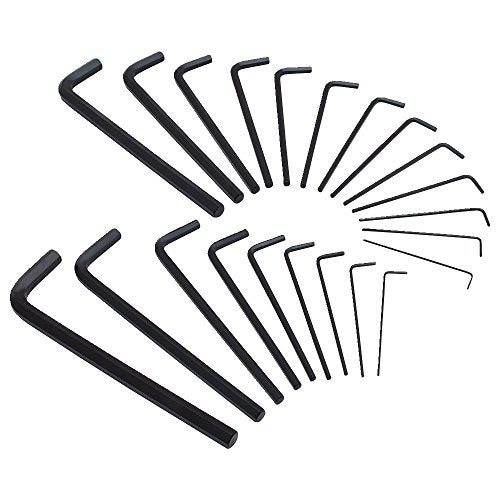 STANLEY Hex Key Set, Long Arm, SAE & MM, 22-Piece (85-753) Stanley