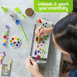 Paint & Plant Flower Growing Kit for Kids - Best Birthday Crafts Gifts for Girls & Boys Age 5 6 7 8-12 Year Old Girl Gift Ideas - Fun Children Dan&Darci