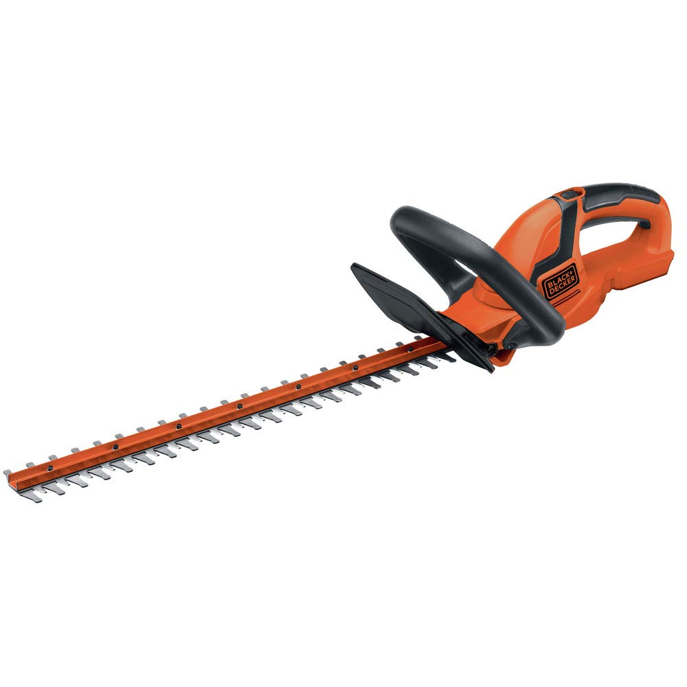 BLACK+DECKER 20V MAX Cordless Hedge Trimmer, 22-Inch, Tool Only (LHT2220B) BLACK+DECKER