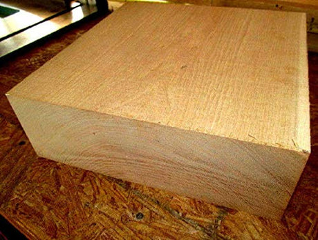 Thaisan7, BEAUTIFUL HICKORY BOWL BLANK LATHE TURNING BLOCK LUMBER WOOD 12 X 12 X 3", Home Decore, Improvement thaisan7