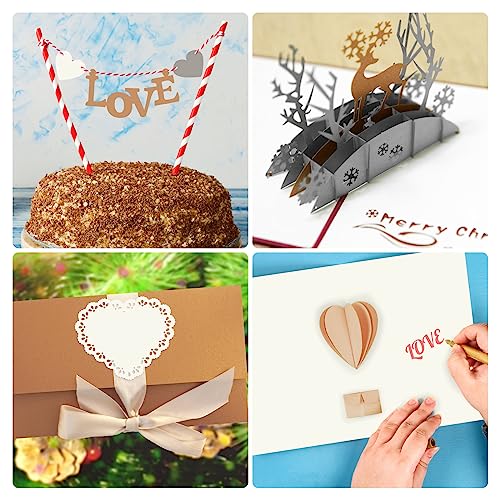 11x17 Inch Large Colored Cardstock Paper White Ivory Black Brown Kraft Grey 20 Sheets 80lb A3 Aesthetic Color Card Stock Printer Paper Sheet for LIVHOLIC