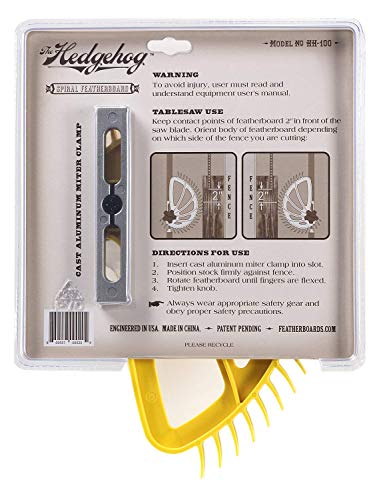 The Hedgehog Featherboard for Table Saws for Quicker, Easier, and Safer Workflow | Improve your accuracy and precision The Hedgehog