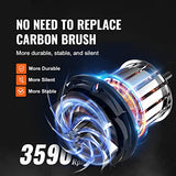 VEVOR Bench Buffer Polisher, Bench Buffer Grinder Polishing & Buffing Machine for Metal/Jewelry/Wood/Jade/Plastic/Silver DIY, with Wool/Abrasive VEVOR