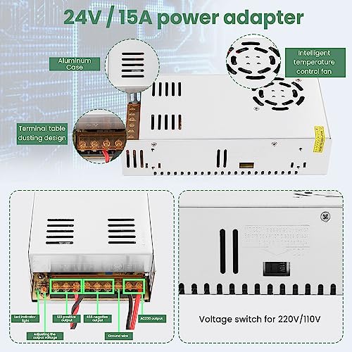 Huanyu Mini Table Saw Upgraded 300W 13000RPM Portable Precision Table Saws Set for DIY Crafts Woodworking 0-180 Angle Cutting Multifunctional 1.14IN Huanyu