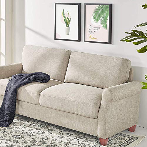 Maricome Wood Furniture Legs for Sofa/Chair/Ottoman Pyramid Walnut Wooden Feet Set of 4 (3 Inch Walnut) Maricome