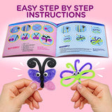 Learn & Climb Kids Arts and Crafts Activities - Create 21 Craft Figures, Hours of Crafting. Art Supplies & Instructions for Boys & Girls Ages Learn & Climb