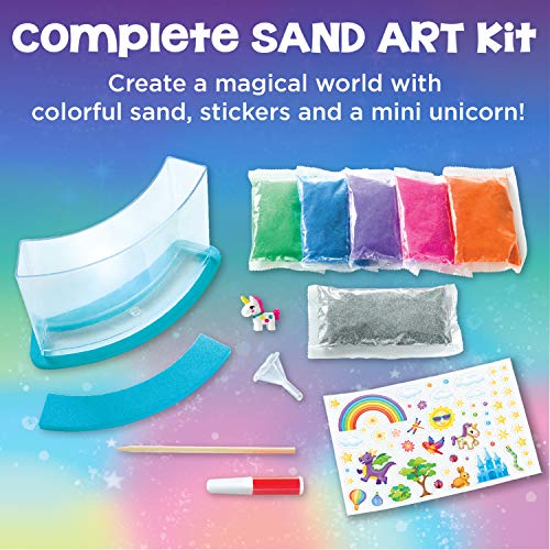 Creativity for Kids Rainbow Sandland - Make Your Own Sensory Sand Art for Kids - Arts and Crafts for Kids Age 6+ Creativity for Kids