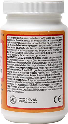 Mod Podge CS11272 8 fl. oz. Decoupage Satin Glue, 8 ounce, Clear Mod Podge
